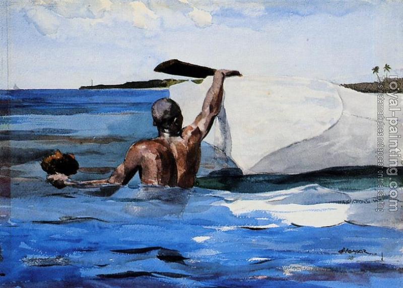 Winslow Homer : The Spong Diver